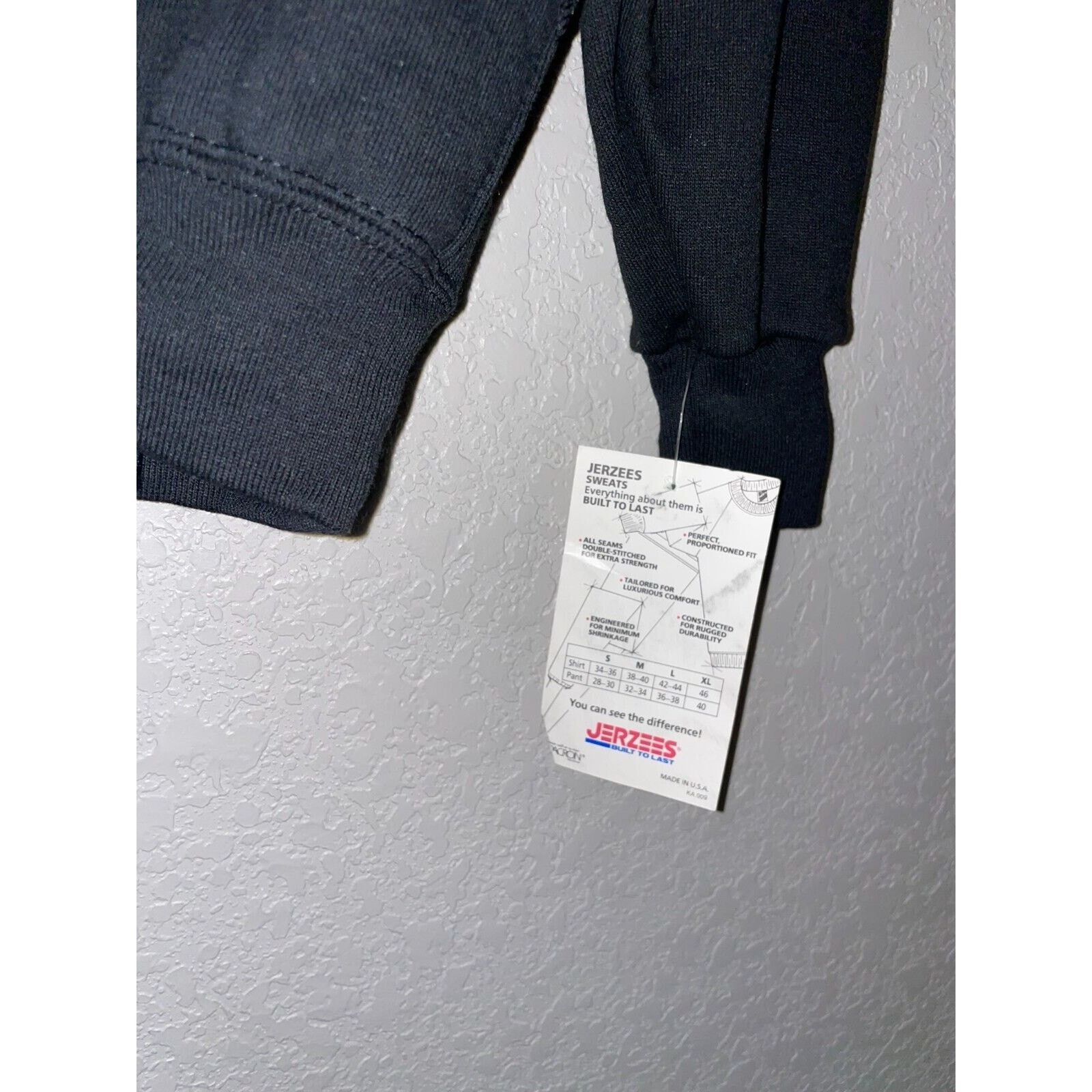 Jerzees Vintage Montana Hoodie Jacket Jerzees 1990s VTG 90s Small Size US S / EU 44-46 / 1 - 6 Thumbnail