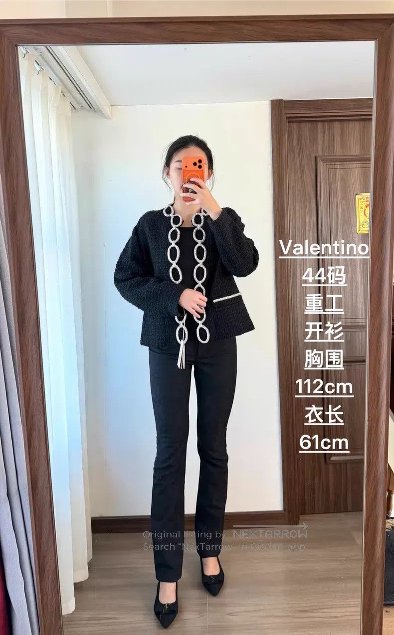 Valentino Valentino Reworked cardigan jacket Size S / US 4 / IT 40 - 2 Thumbnail