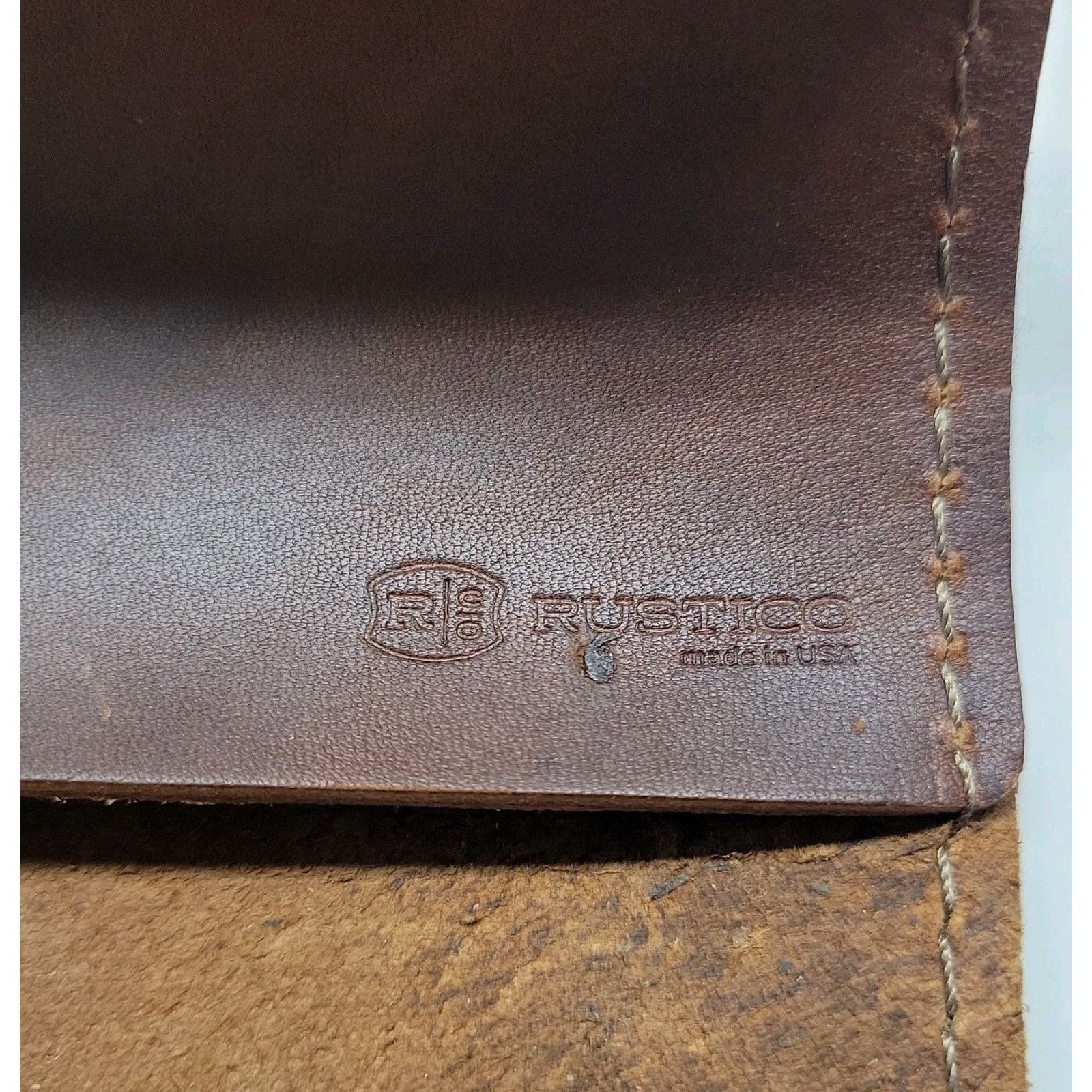 The Unbranded Brand Rustico Saddle Leather Sidekick Organizer Bag Roll Size ONE SIZE - 4 Thumbnail