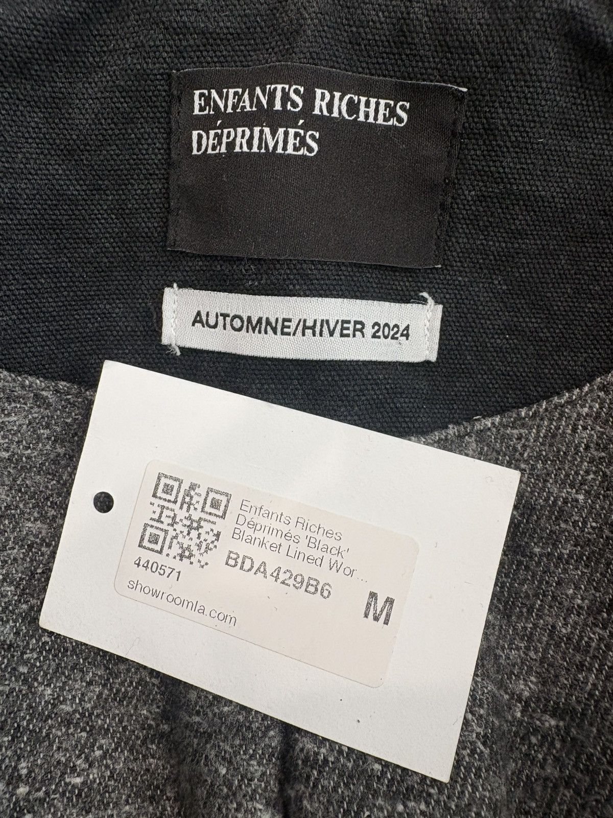 Enfants Riches Deprimes ERD BLANKET LINED WORK JACKET Size US M / EU 48-50 / 2 - 11 Thumbnail