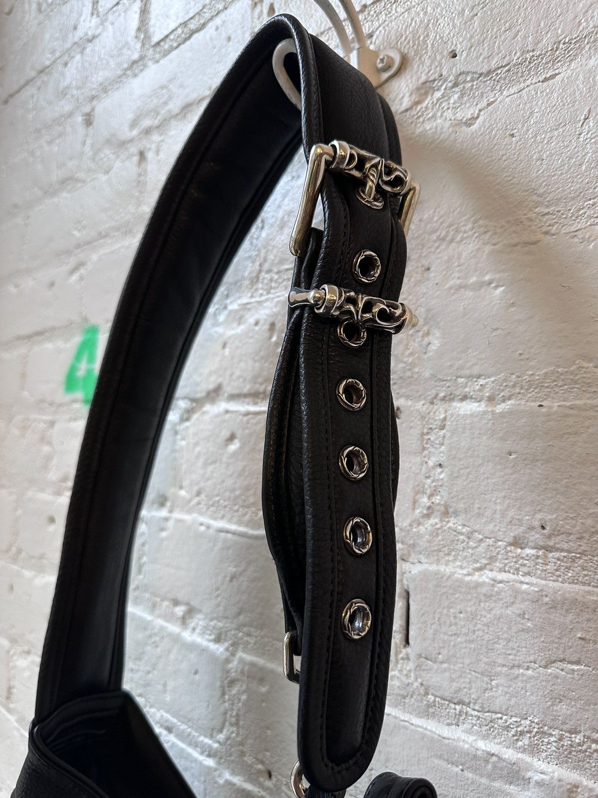 Chrome Hearts CHROME HEARTS 1/1 BROKEN ARM SLING LEATHER CROSS PATCH Size ONE SIZE - 11 Thumbnail