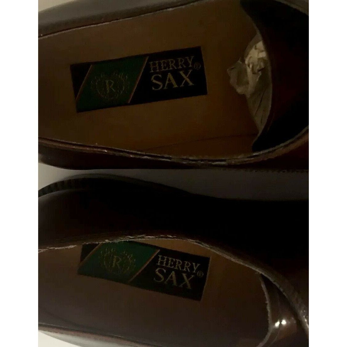 Other Herry Sax Men’s Sz 9.5 Shoes Brown Made In Italy Size US 9.5 / EU 42-43 - 2 Thumbnail