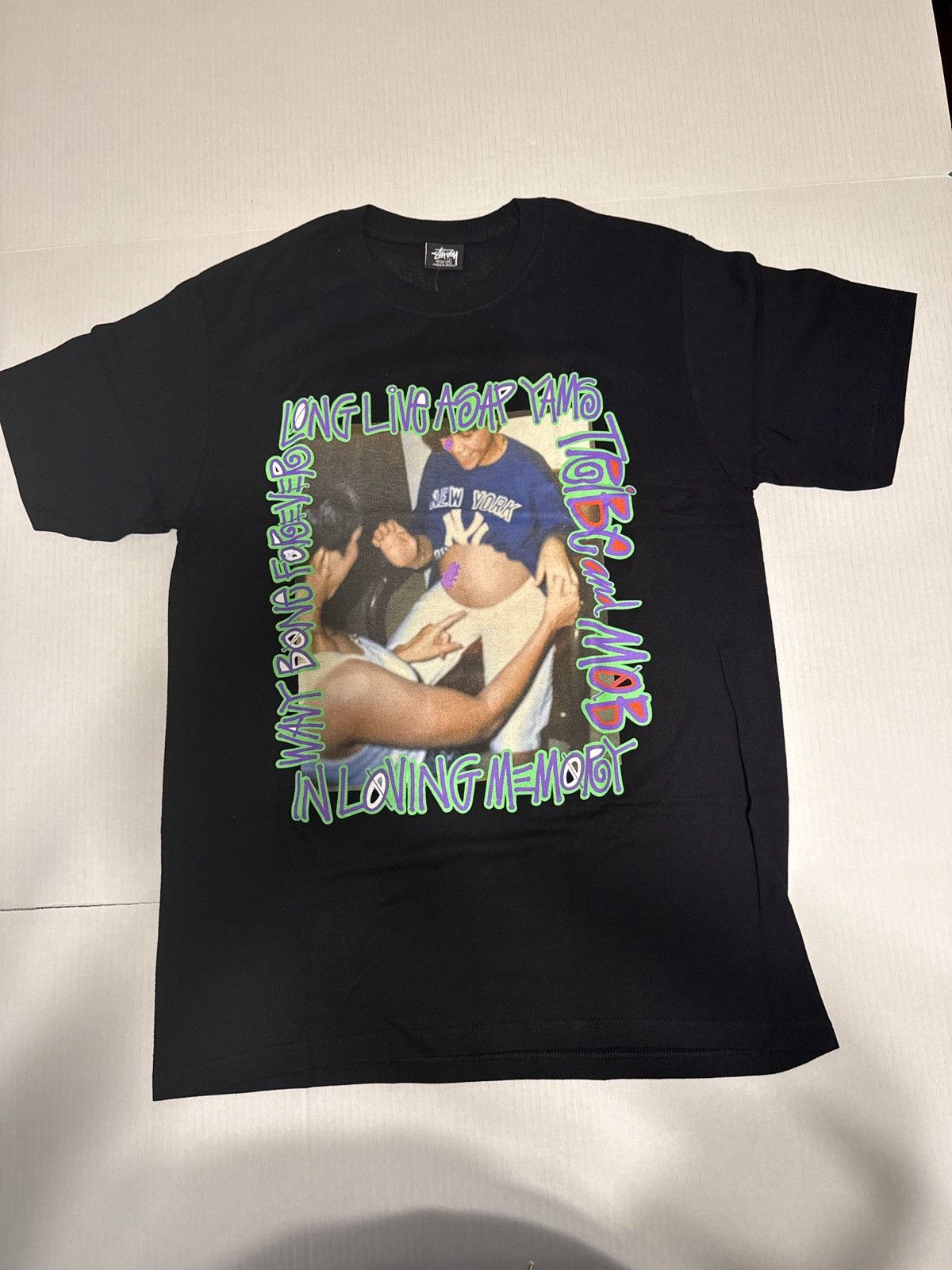 A$AP Rocky × Stussy Stussy ASAP Rocky Yams Day Tribe & Mob Tshirt size M NWT Size US M / EU 48-50 / 2 - 1 Thumbnail