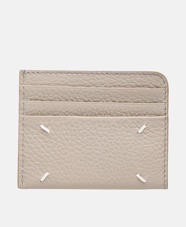 Maison Margiela Leather card holder Size ONE SIZE - 1 Thumbnail