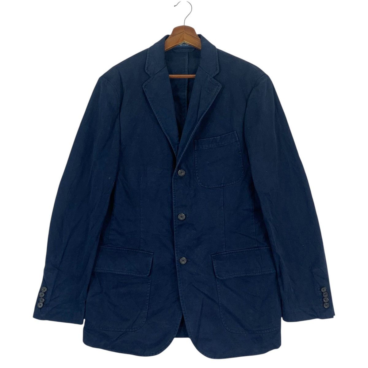 Polo Ralph Lauren × Ralph Lauren × Vintage Vintage Polo Ralph Lauren Cotton Blazer Jacket Size US S / EU 44-46 / 1 - 1 Thumbnail