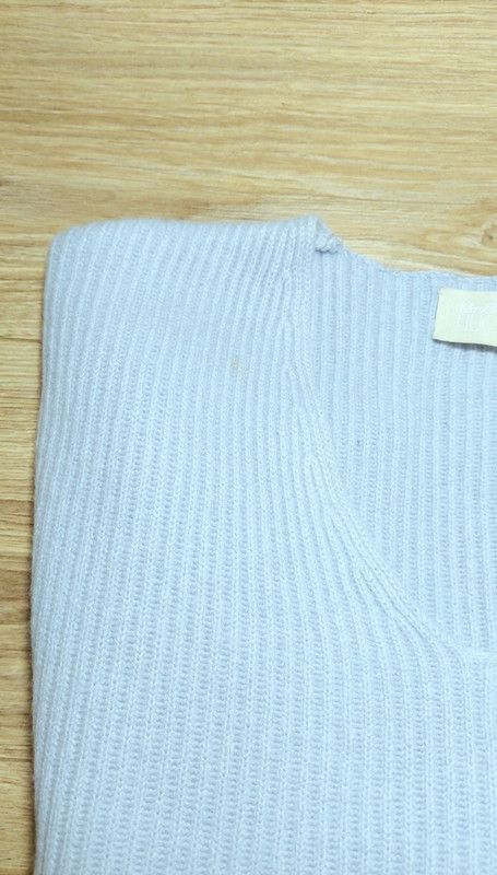 Other 100% cashmere sweater jumper blue thick weave Size M / US 6-8 / IT 42-44 - 9 Thumbnail