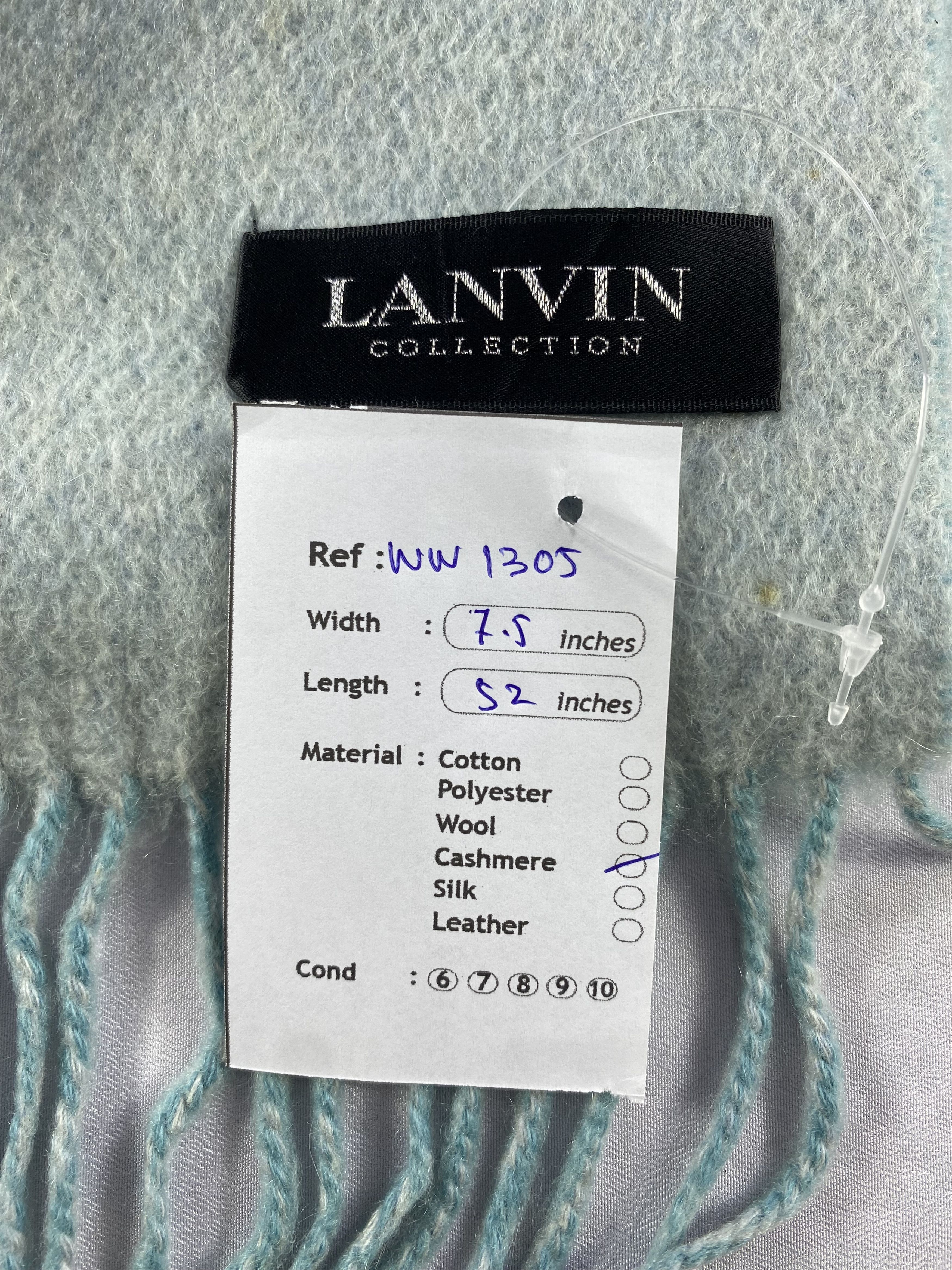 Lanvin Lanvin Scarf / Muffler / Neckwear - WW1305 Size ONE SIZE - 5 Thumbnail