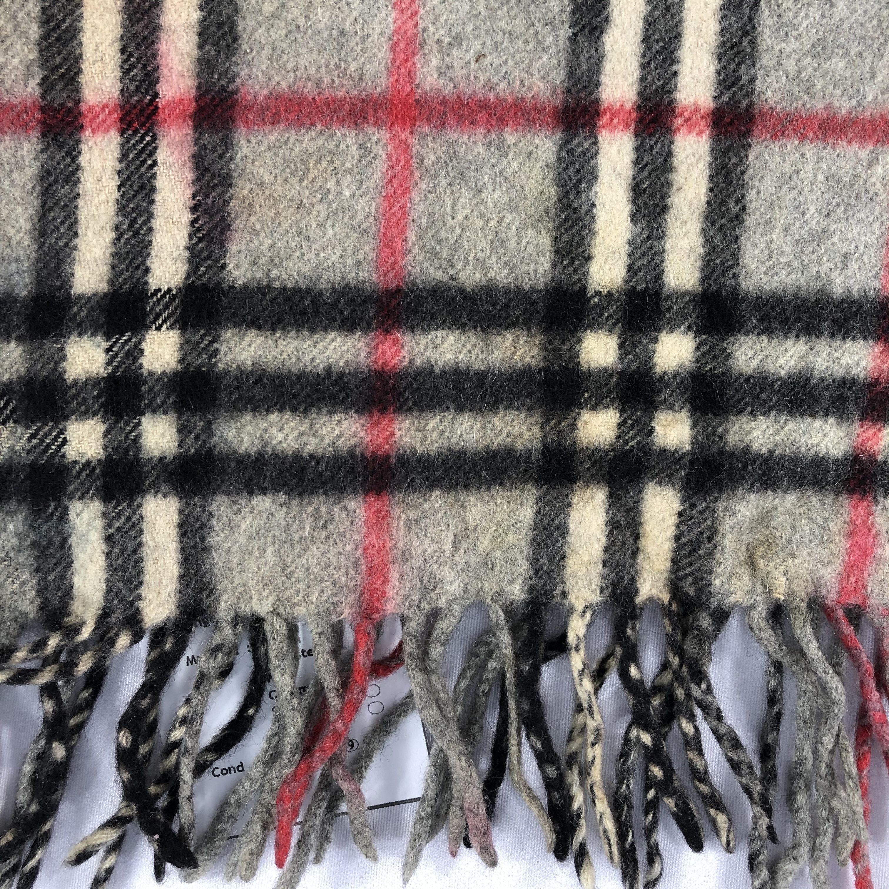Burberry Vintage Burberry Scarf - WW3301 Size ONE SIZE - 3 Thumbnail
