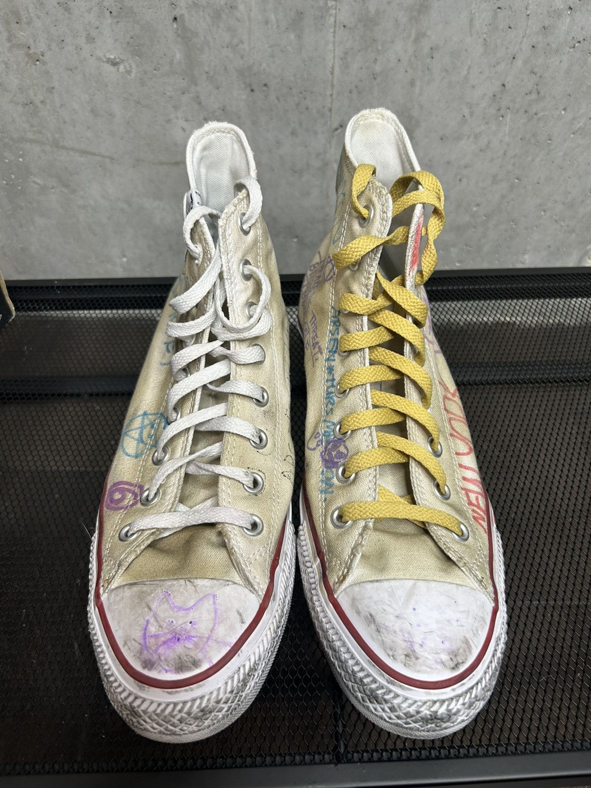Paly Hollywood GRAIL PALY HOLLYWOOD HAND DRAWN CONVERSE Size US 11 / EU 44 - 5 Thumbnail