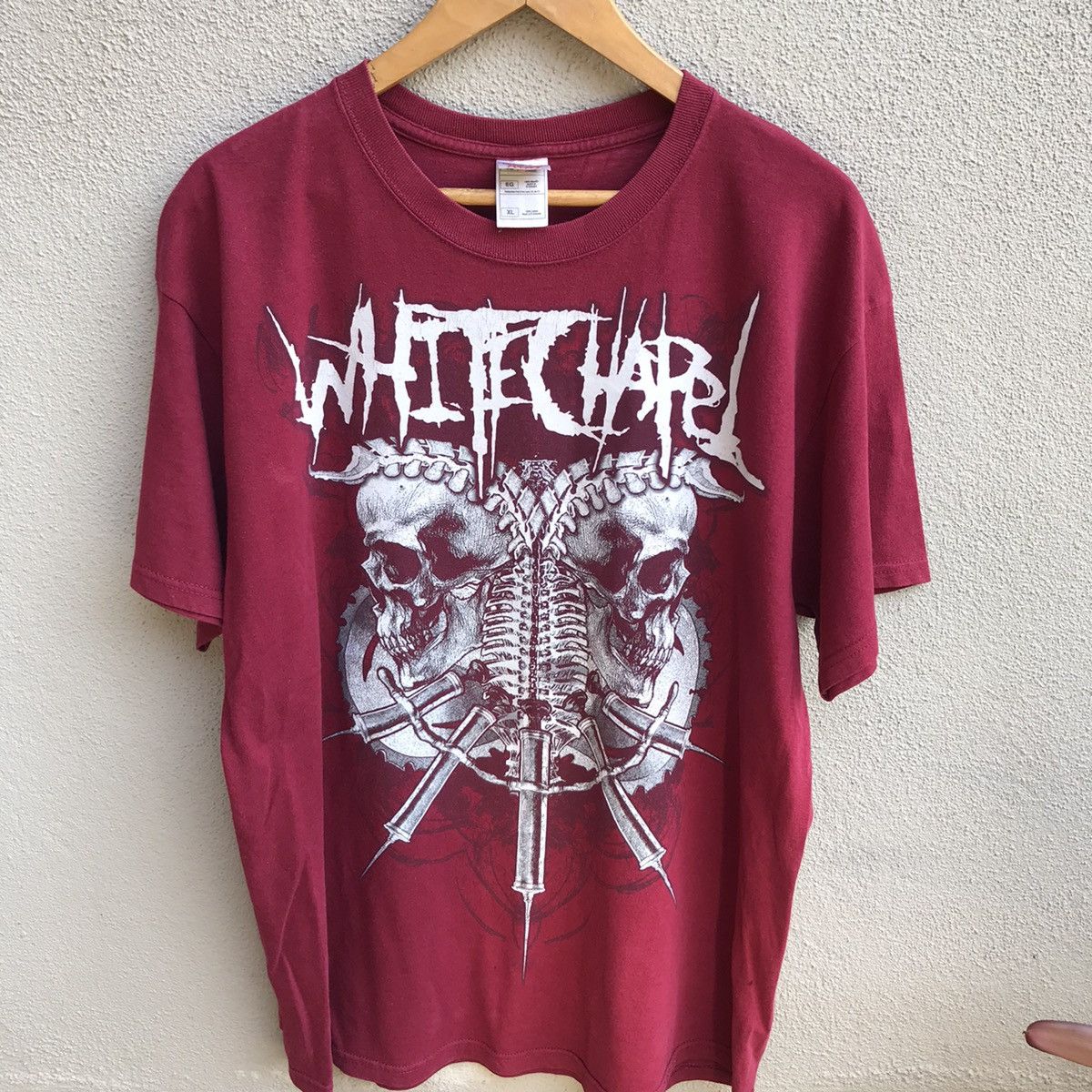 Band Tees Vintage WHITECHAPEL band tee metalcore y2k Size US XL / EU 56 / 4 - 2 Thumbnail