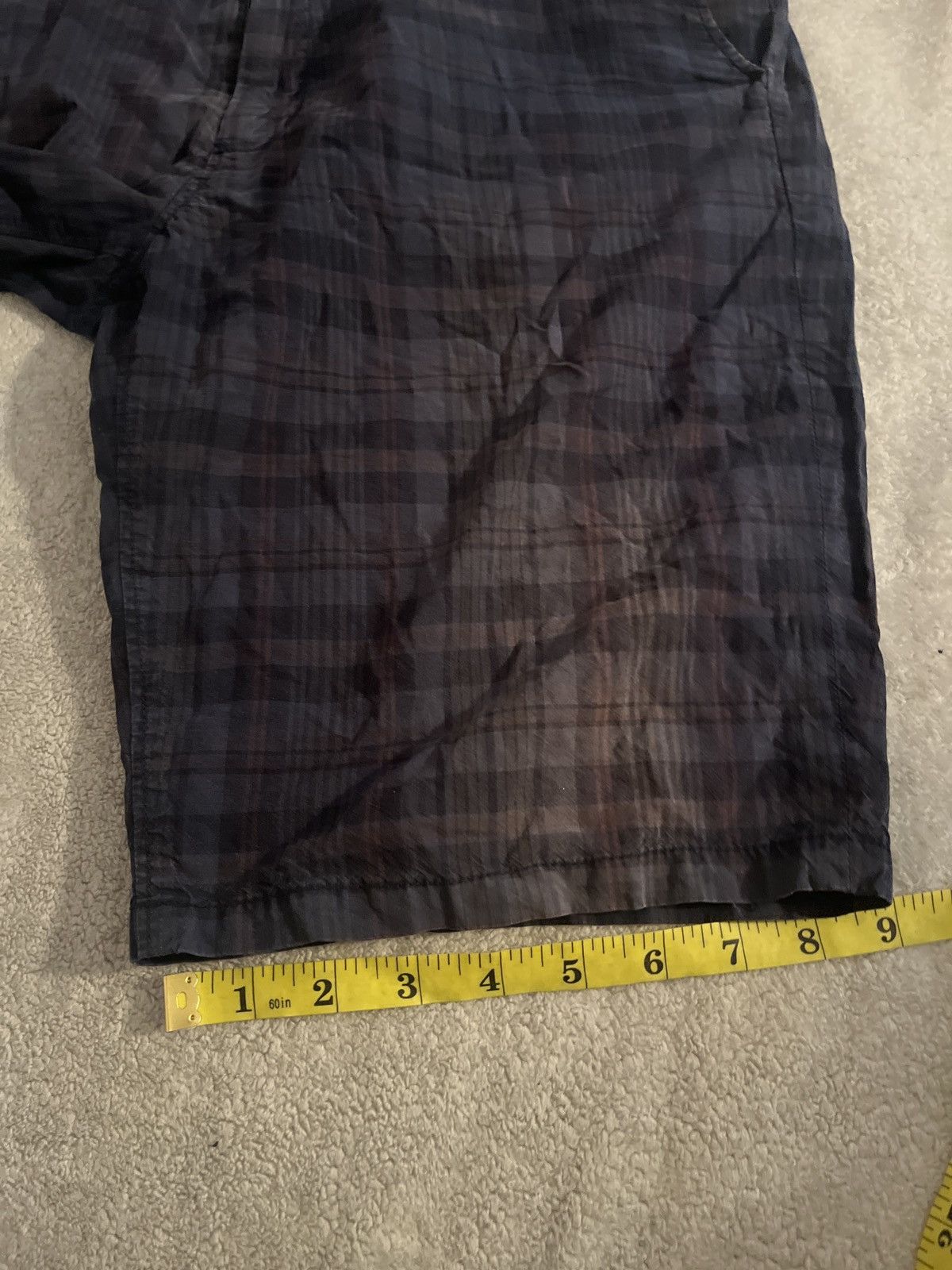 Beams Plus × Designer × Japanese Brand beams plus faded plaid shorts L distressed Size US 34 / EU 50 - 9 Thumbnail