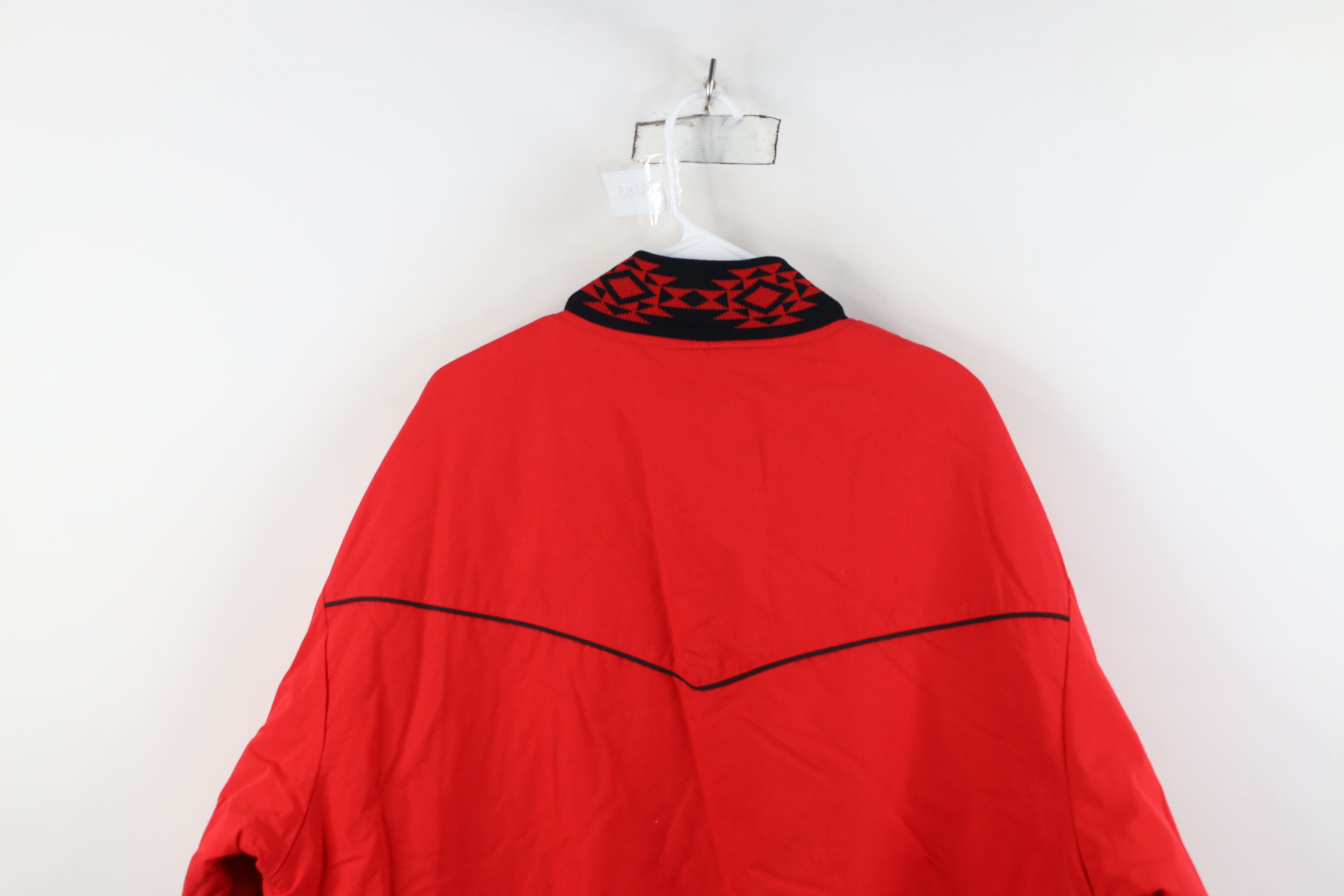 Vintage Vintage 90s Ford Motor Co Southwestern Quilted Bomber Jacket Size US XL / EU 56 / 4 - 14 Thumbnail
