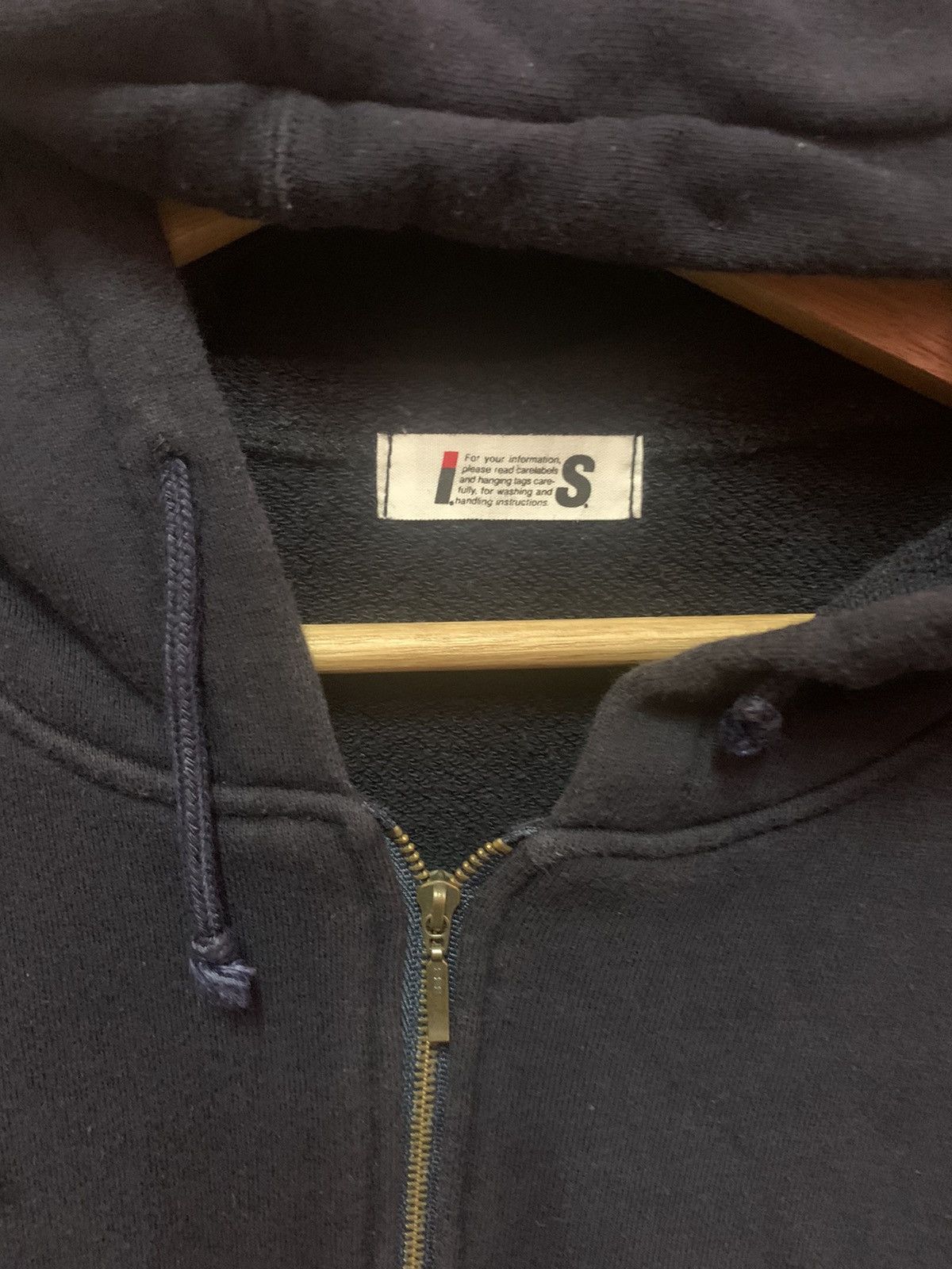 Issey Miyake × Japanese Brand VINTAGE!! Sweater Hoodies Croptop ISSEY MIYAKE Size M / US 6-8 / IT 42-44 - 6 Thumbnail