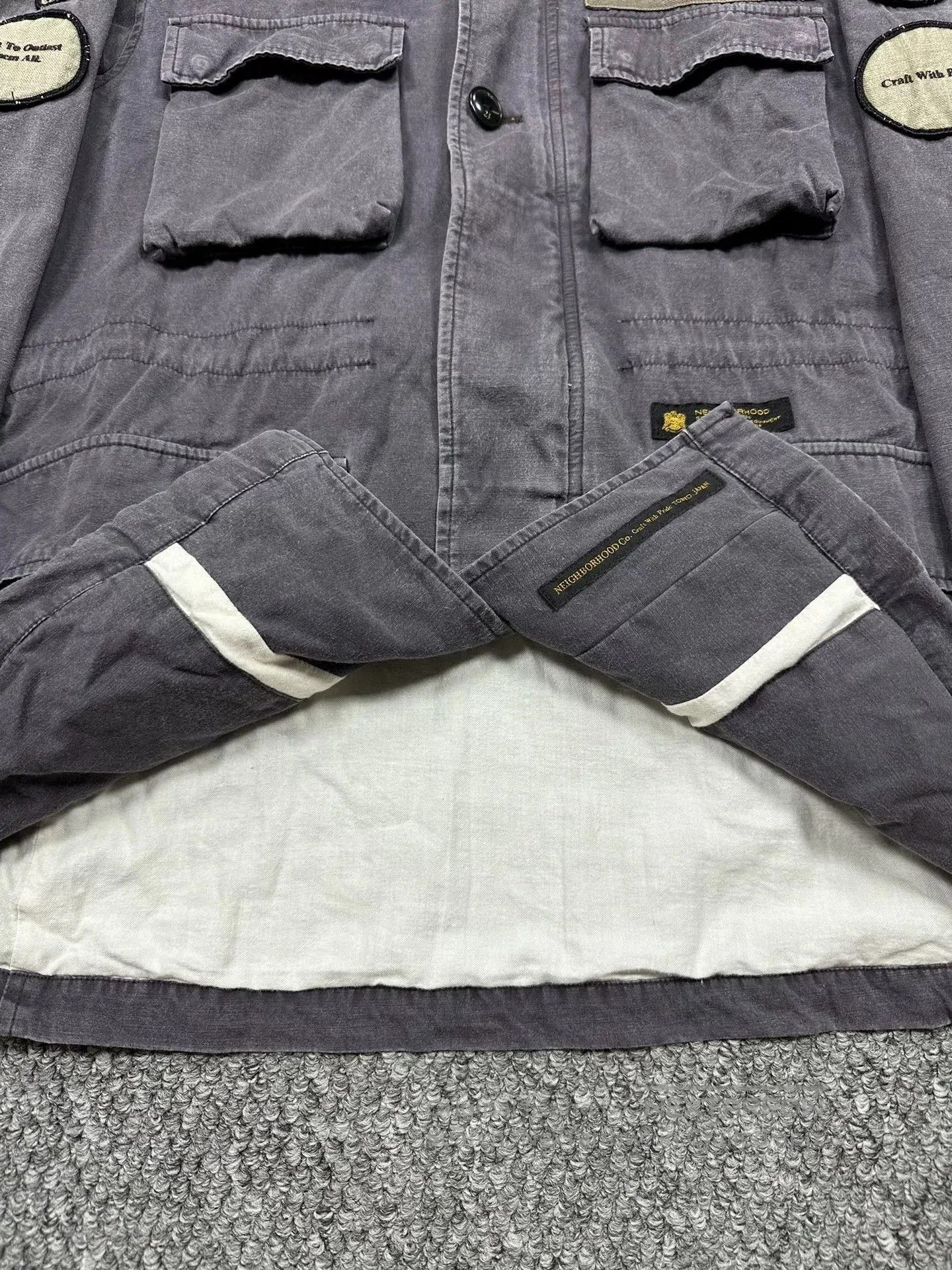 Neighborhood neighborhood 15ss m65 washed hooded jacket. Size US M / EU 48-50 / 2 - 6 Thumbnail