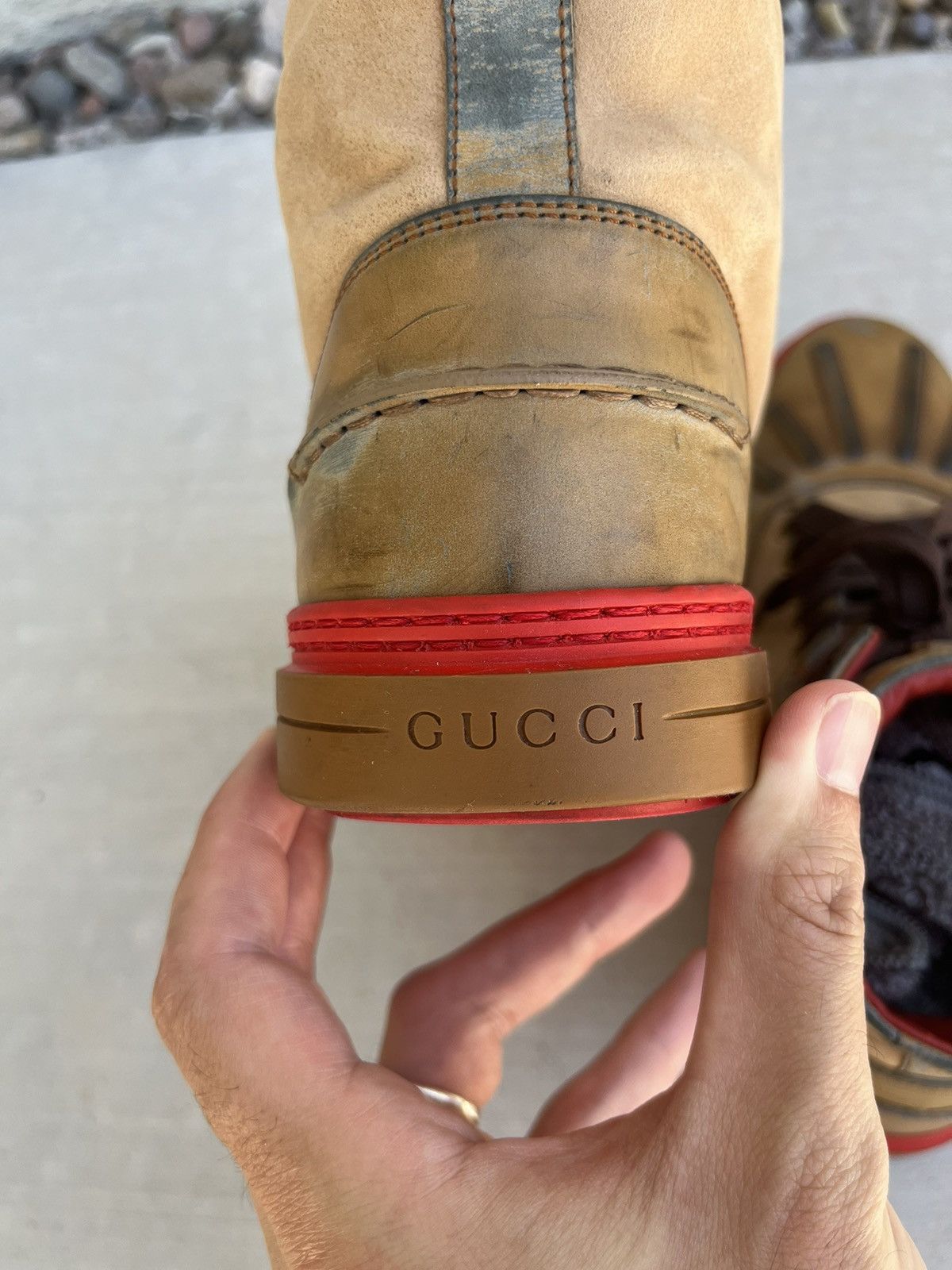 Gucci × Vintage Gucci Boots 🥾 Size US 8.5 / EU 41-42 - 4 Thumbnail