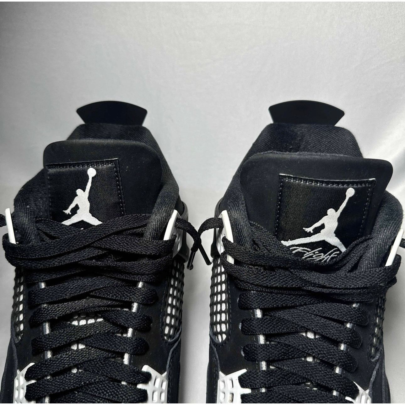 Jordan Brand × Nike Size 12 - Nike Air Jordan 4 Retro White Thunder Men's Shoes Size US 12 / EU 45 - 5 Thumbnail