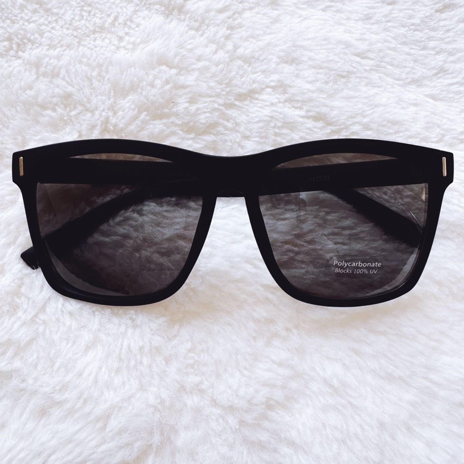 Other Ora Black Angular Frame Sunglasses Size ONE SIZE - 1 Thumbnail