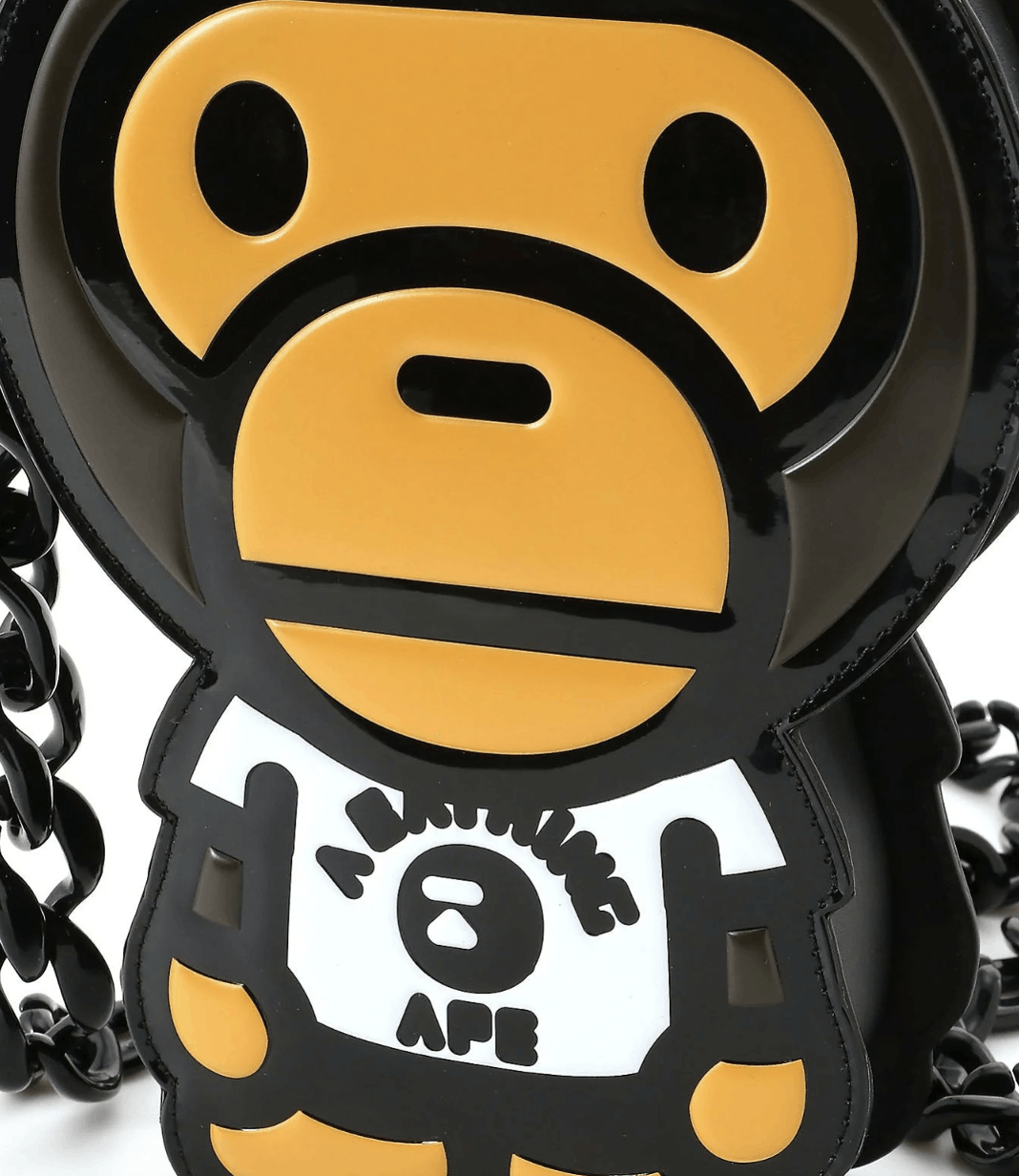 Bape Bape BABY MILO leather BAG Size ONE SIZE - 5 Thumbnail