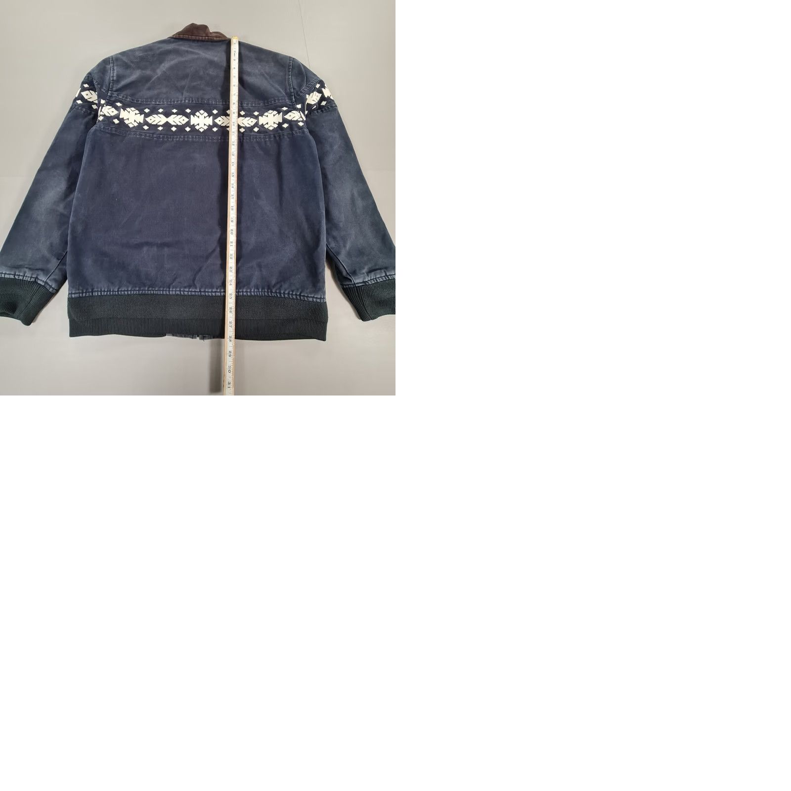 Carhartt Carhartt Mens Jacket Bomber Blue XL Aztek Dozier Heritage Heart Logo Duck Canvas 80s 90s Size US XL / EU 56 / 4 - 9 Thumbnail