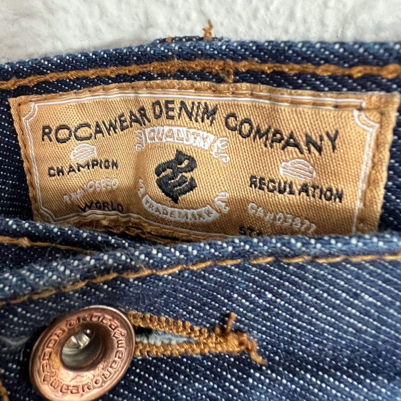 Rocawear Rocawear Men's Size 40 x 32 Jeans J-9914 Champion CLEAN Size US 40 / EU 56 - 4 Thumbnail