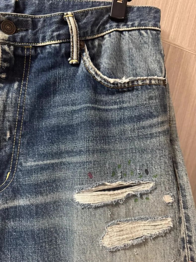 Visvim visvim size 2 journeyman pants tacked crash jeans 2505-Nex Size US 28 / EU 44 - 2 Thumbnail