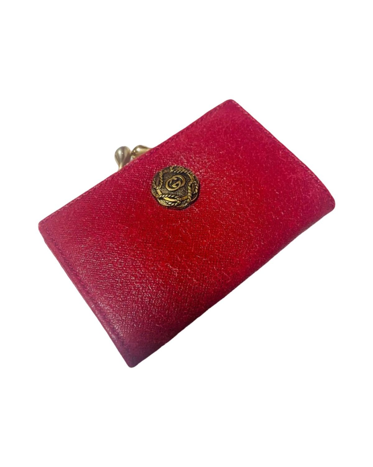 Gucci 🔥Vintage🔥 GUCCI Leather Coincase Size ONE SIZE - 1 Thumbnail