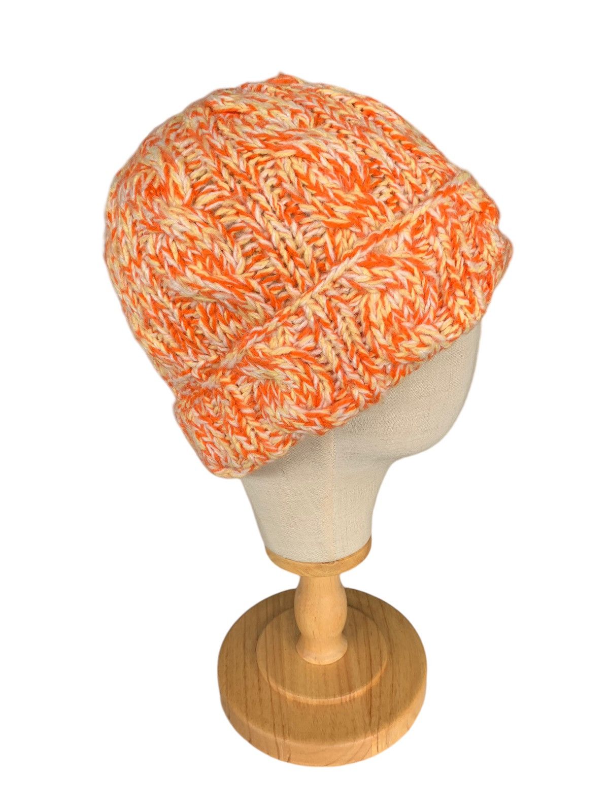 Japanese Brand × Kapital × Vintage Crochet Knitted Beanie Hats Nice Colour Design Size ONE SIZE - 2 Thumbnail