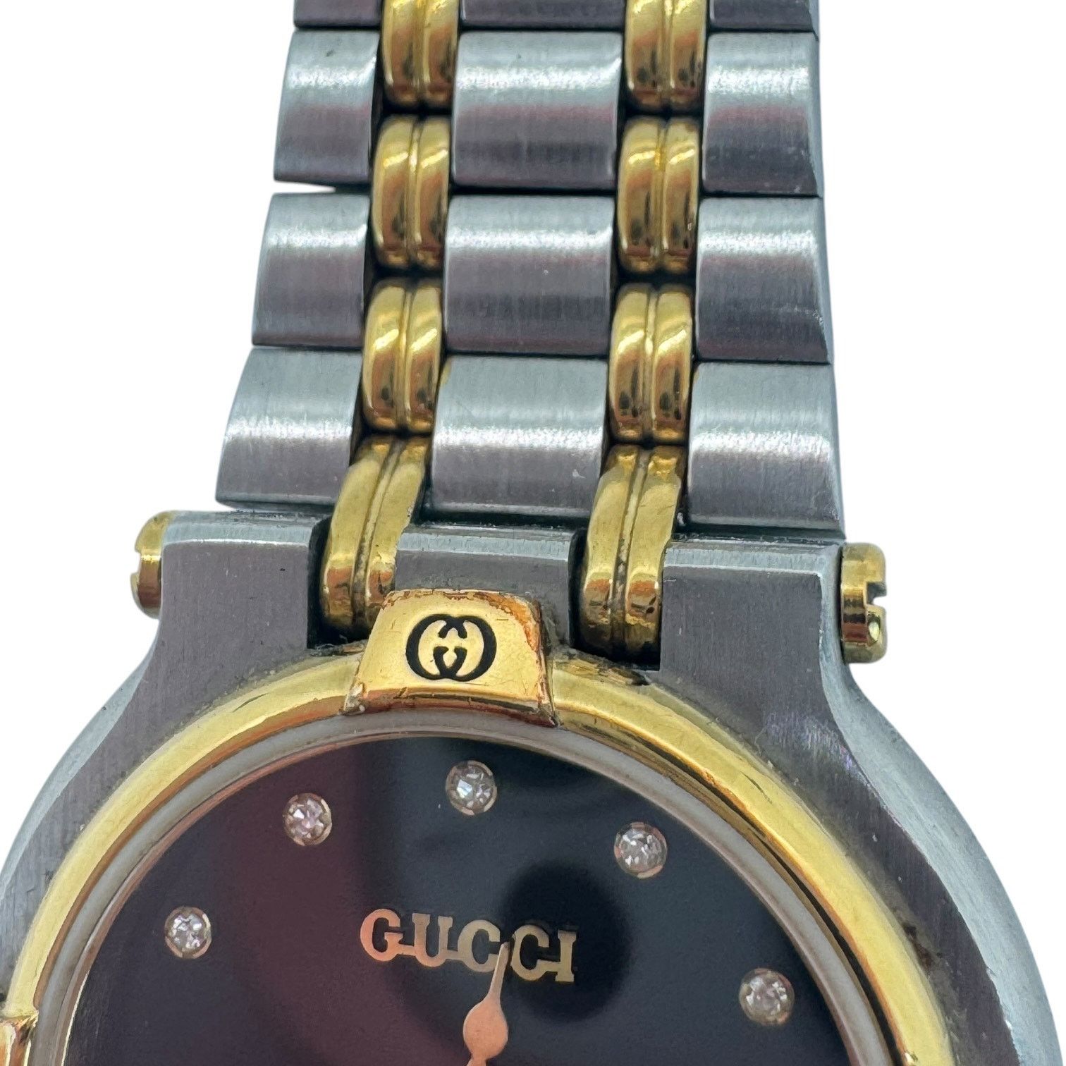 Gucci Gucci Vintage 9000L Diamond Watch Size ONE SIZE - 12 Thumbnail