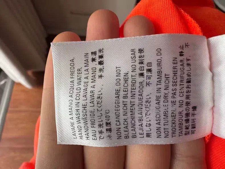 Balenciaga Balenciaga Short Sleeve Fluorescent Orange Size US XS / EU 42 / 0 - 8 Thumbnail