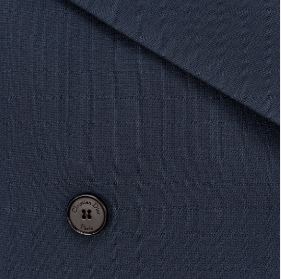 Dior o1w1db10525 221V11 V11 Cropped Jacket in Navy Blue Size XS / US 0-2 / IT 36-38 - 3 Thumbnail