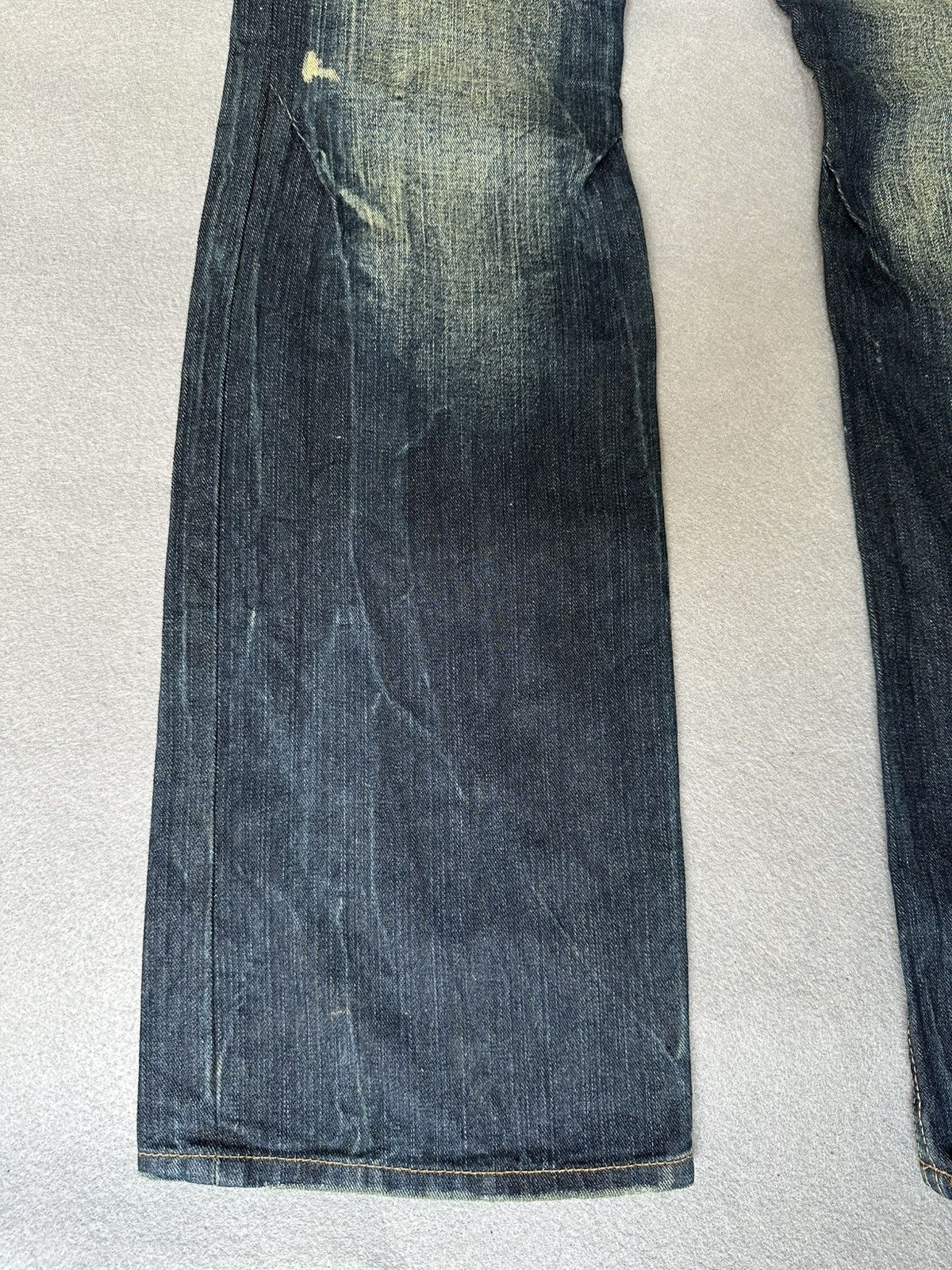 Japanese Brand FLARE Root Three Design Denim Size US 30 / EU 46 - 5 Thumbnail