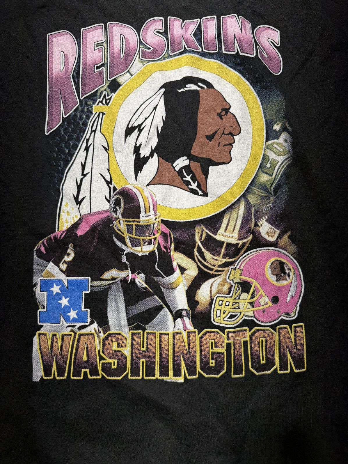 Other NOS 2000 Deion Sanders Washington Football “Rap” NFL T Shirt Size US XL / EU 56 / 4 - 1 Thumbnail