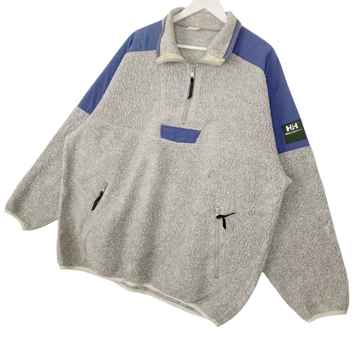 Other Vintage Helly Hensen Hoodie Sweater Fleece Gray Size L Size US L / EU 52-54 / 3 - 2 Thumbnail
