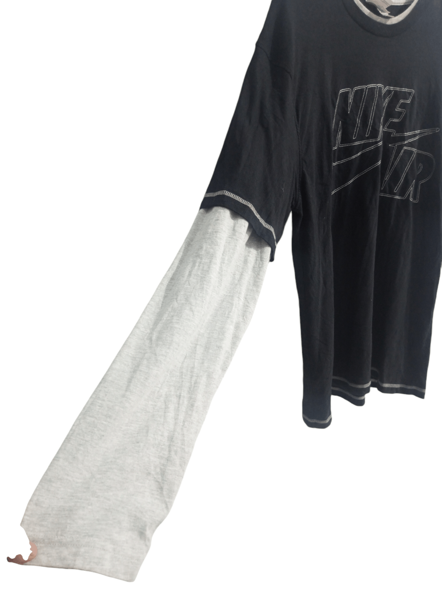 Nike × Vintage Vintage y2k nike double layer long sleeve tshirt