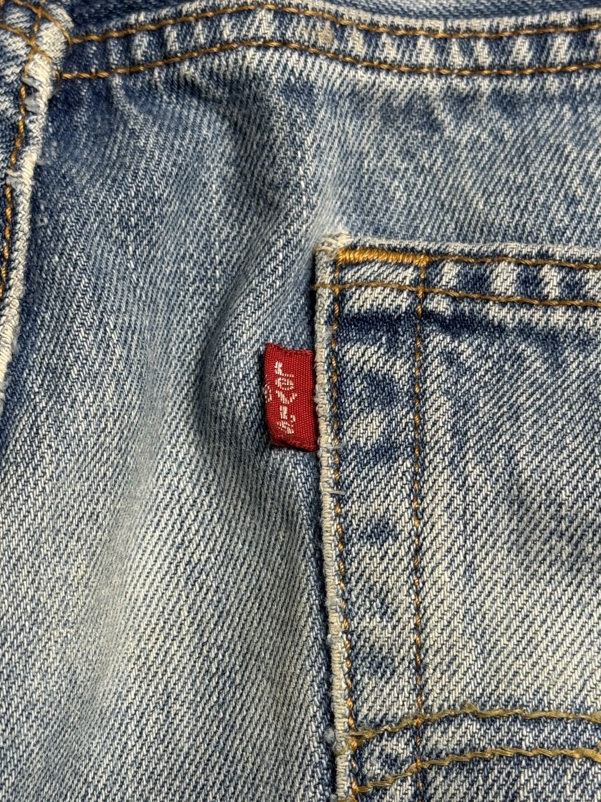 Levi's × Vintage VINTAGE 90s Levi’s 501 Baggy Rare y2k Workwear Japan Jeans Size US 32 / EU 48 - 17 Thumbnail