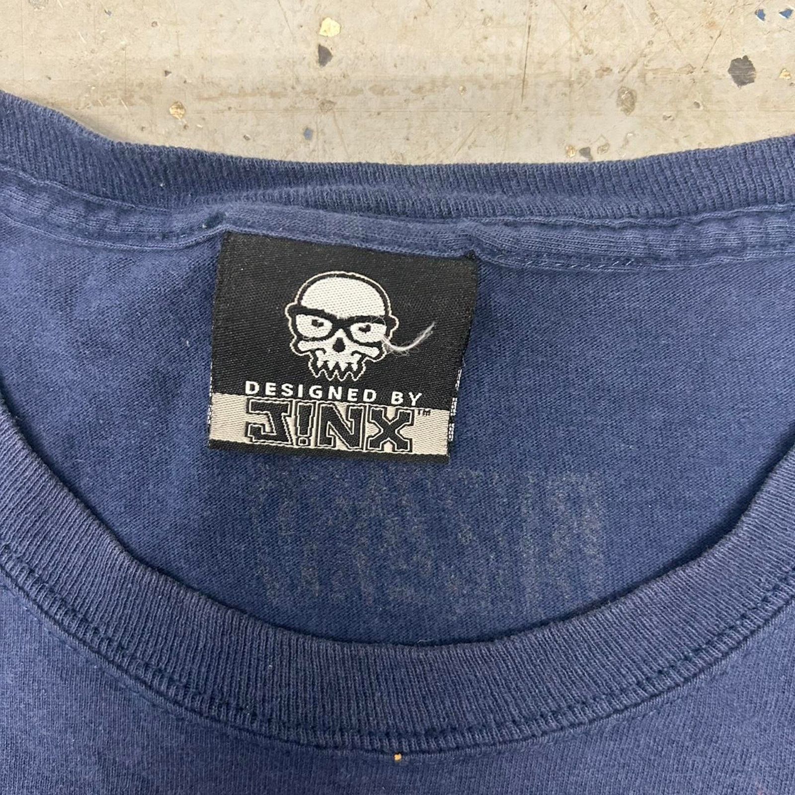 Other VTG/Y2K Navy blue J!NX “save the murlocs .org” graphic tee Size US XL / EU 56 / 4 - 3 Thumbnail
