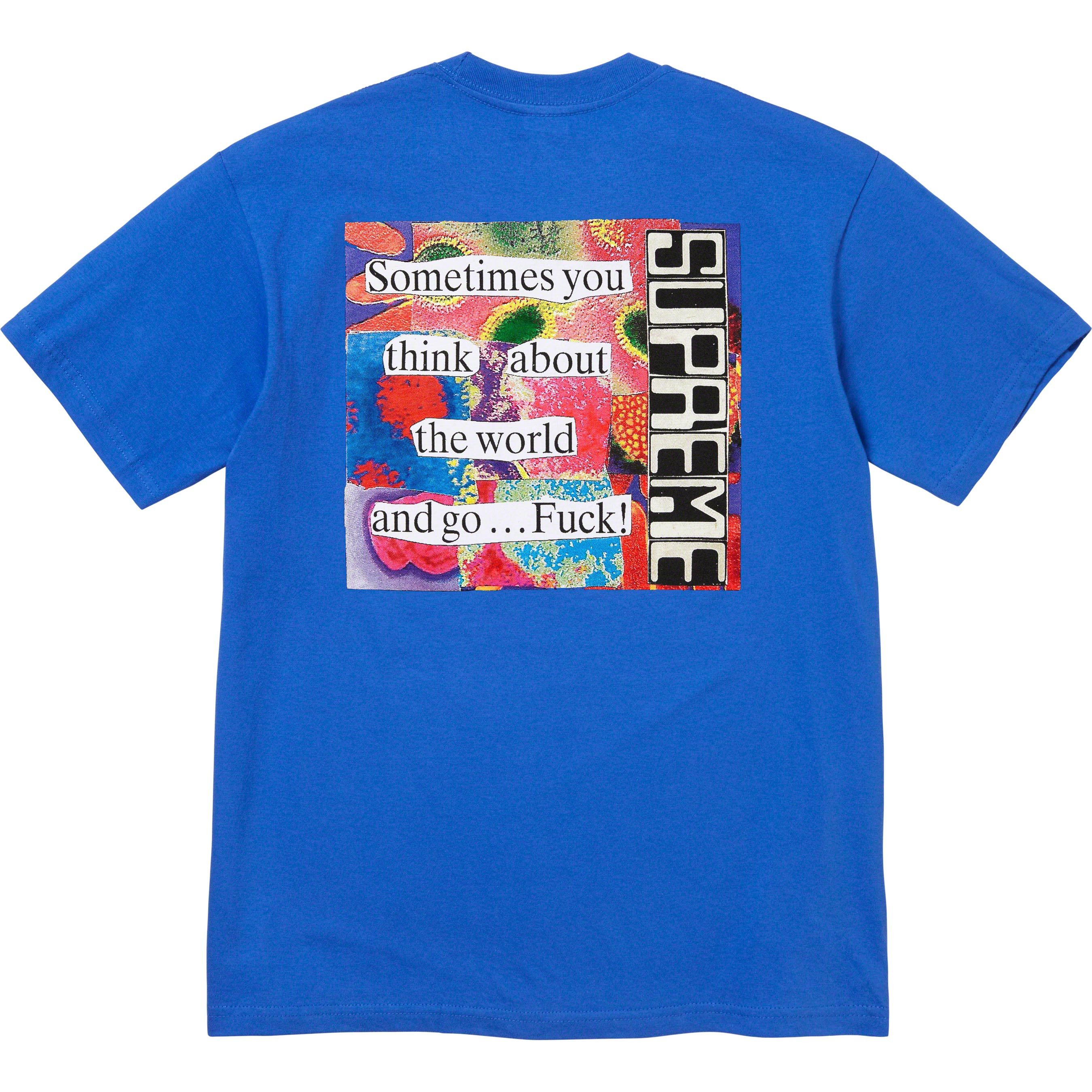 Supreme Supreme Static Tee - Royal - XXL - FW23 Size US XXL / EU 58 / 5 - 1 Thumbnail