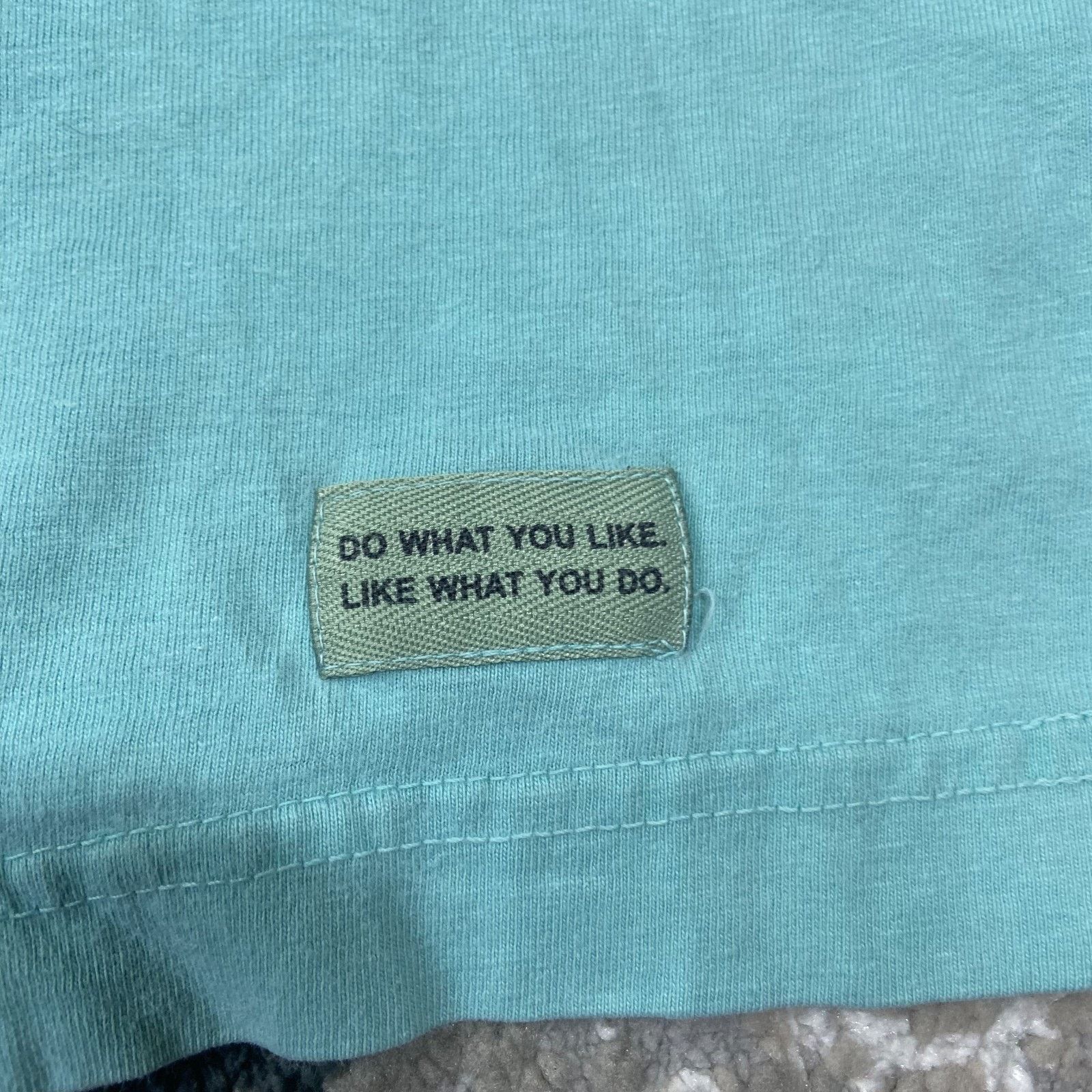 Life is Good VTG 90s Life is Good T Shirt sz Large Blank Single Stitch Size L / US 10 / IT 46 - 6 Thumbnail