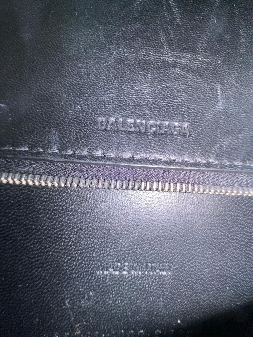 Balenciaga Balenciaga Hourglass Multibelt Leather Top Handle Bag Size ONE SIZE - 8 Thumbnail