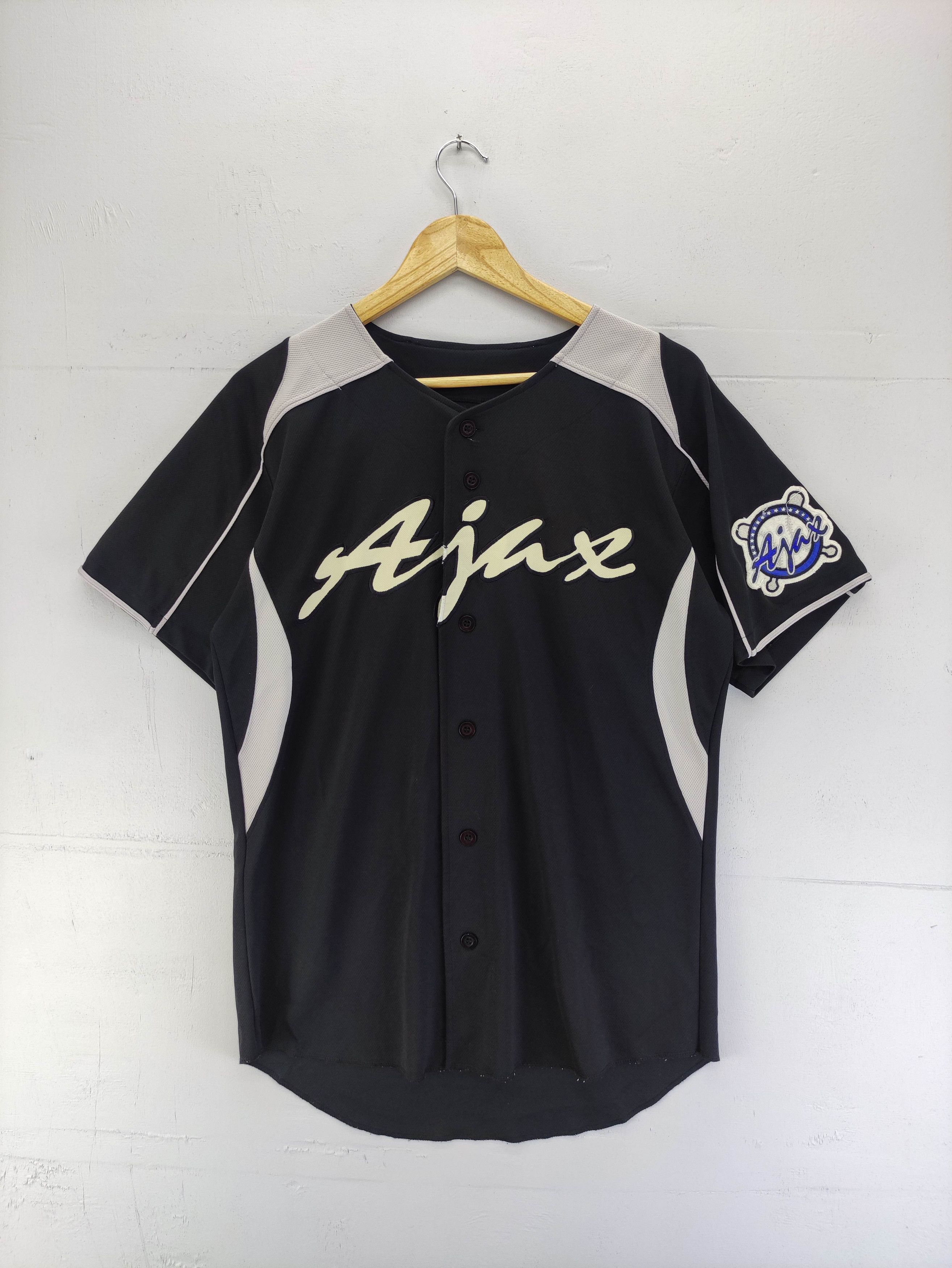 Vintage Ajax Jersey Button Up