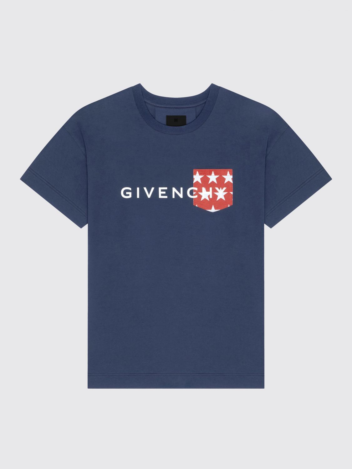 image of Givenchy T-Shirt Men Blue (Size XL)