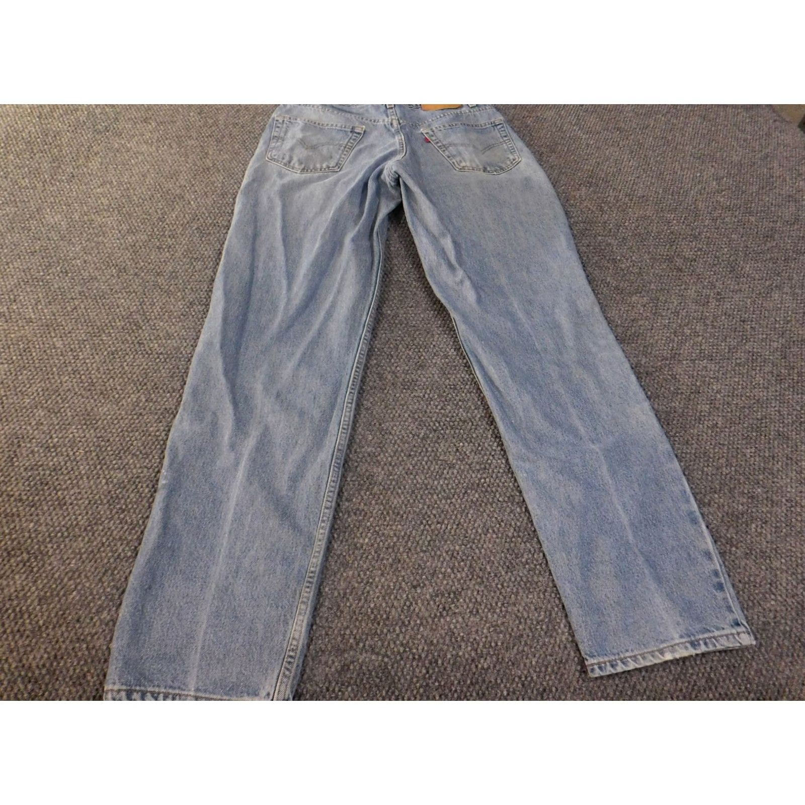 Levi's VINTAGE Levi's 560 Jeans Mens 34x34 Blue Relaxed Fit Denim Distressed Workwear 90s Mens Size US 34 / EU 50 - 7 Thumbnail
