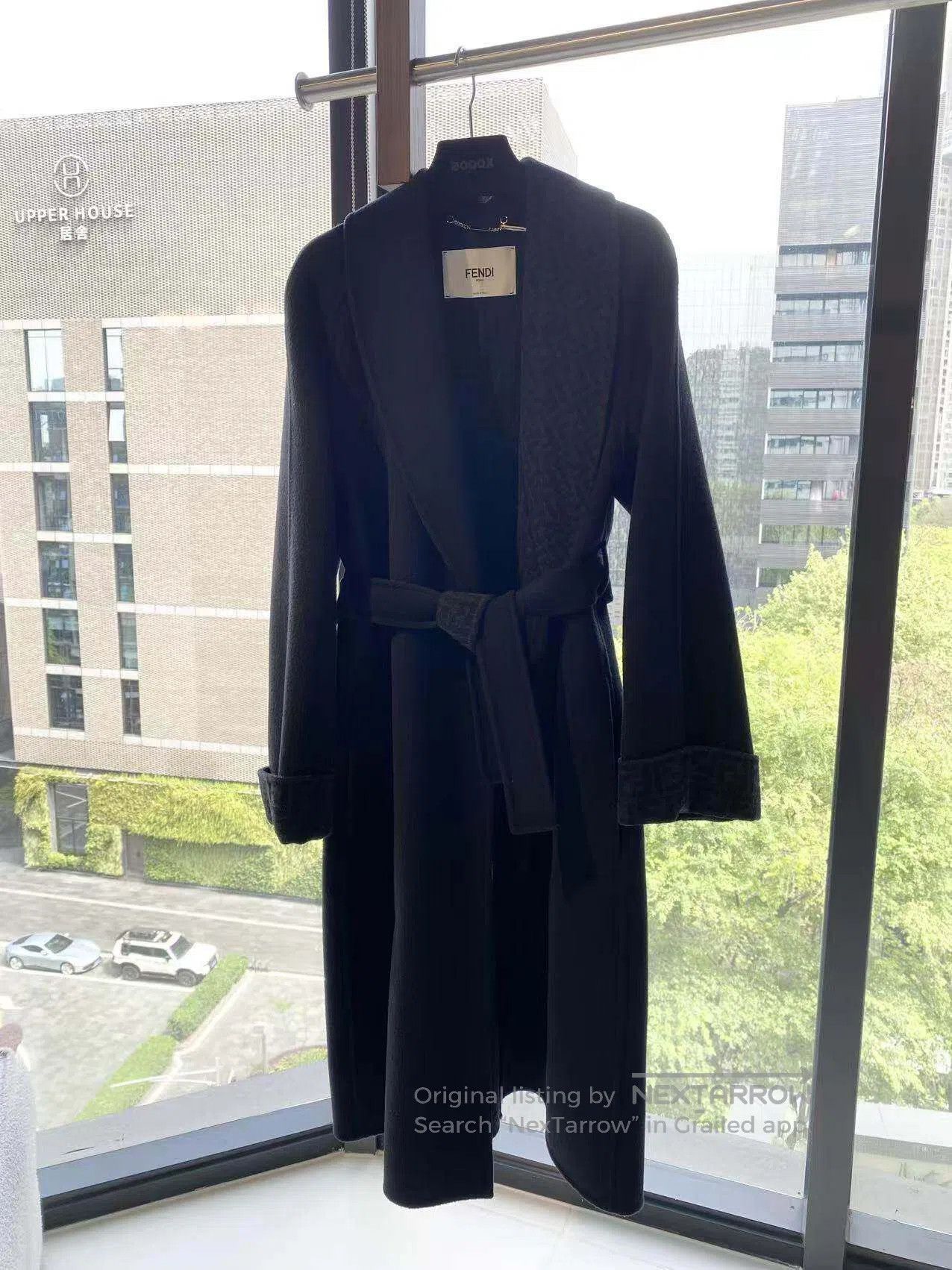 Fendi Fendi The inside is full of printed belt coats| Size XXS / US 00 / IT 34 - 2 Thumbnail