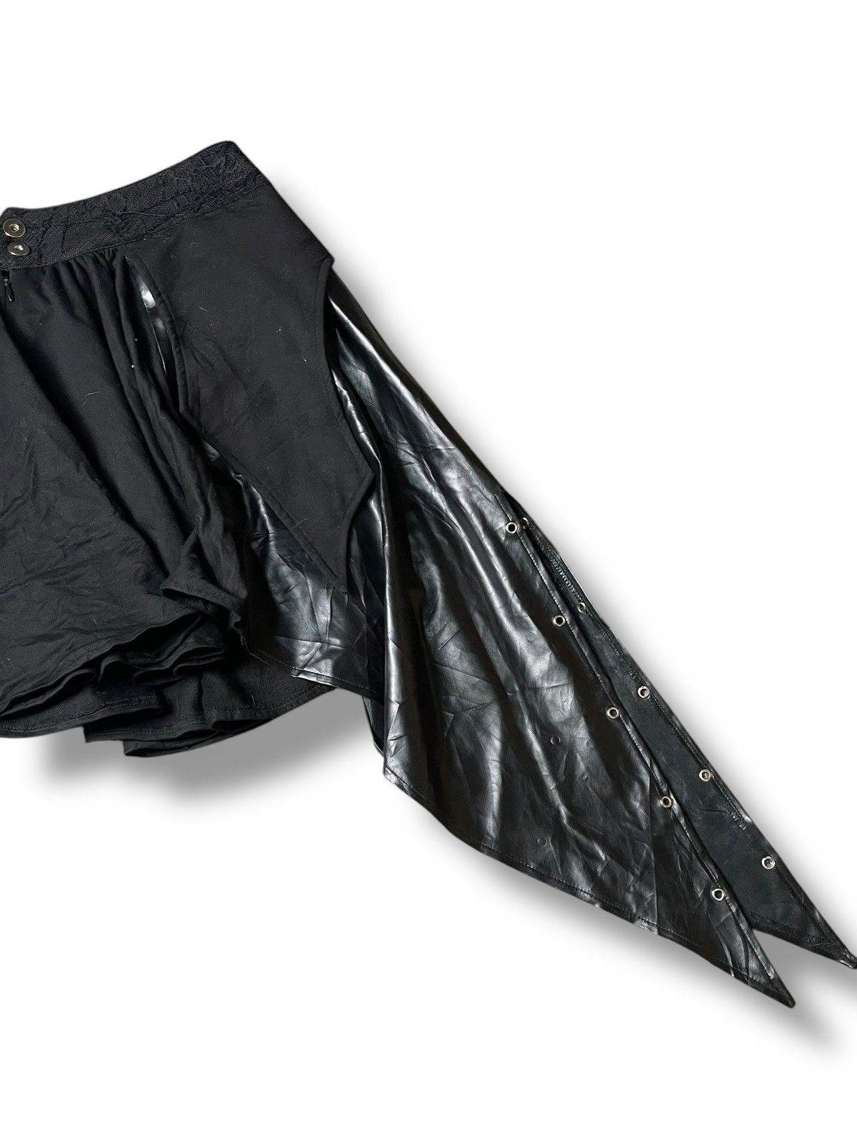 Japanese Brand × Vintage BLOOD STORM Cyber Punk Mini Skirt (104) Size 29" - 3 Thumbnail