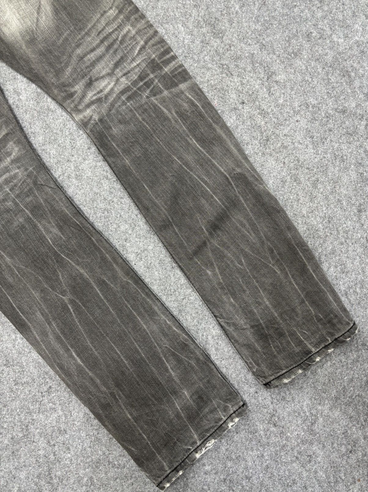 Japanese Brand 💥Twisted Leg💥Back Vtg Trim Co Sick Fades Mild Denim F668 Size US 34 / EU 50 - 17 Thumbnail