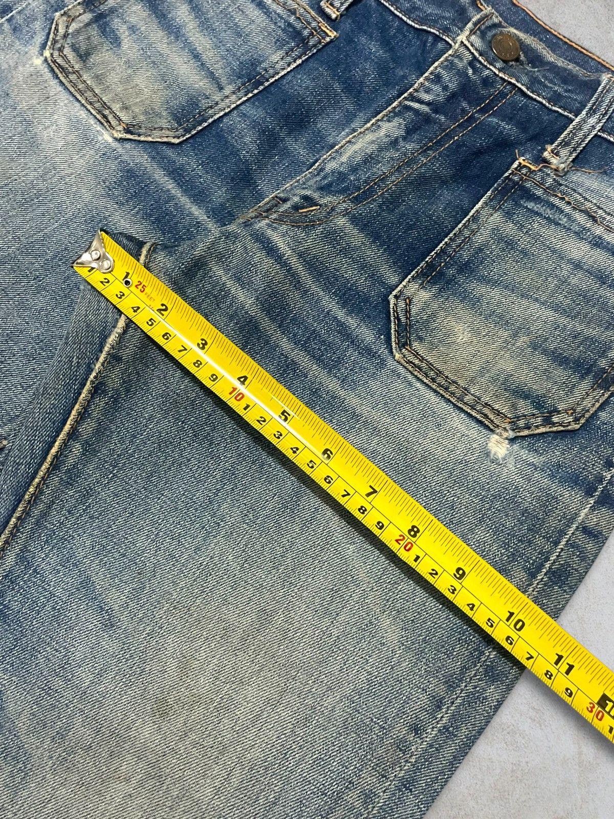 Edwin Rare Vintage 70s Edwin Talon Zip Bottom Bell Flare Bush Jean Size 30" / US 8 / IT 44 - 16 Thumbnail