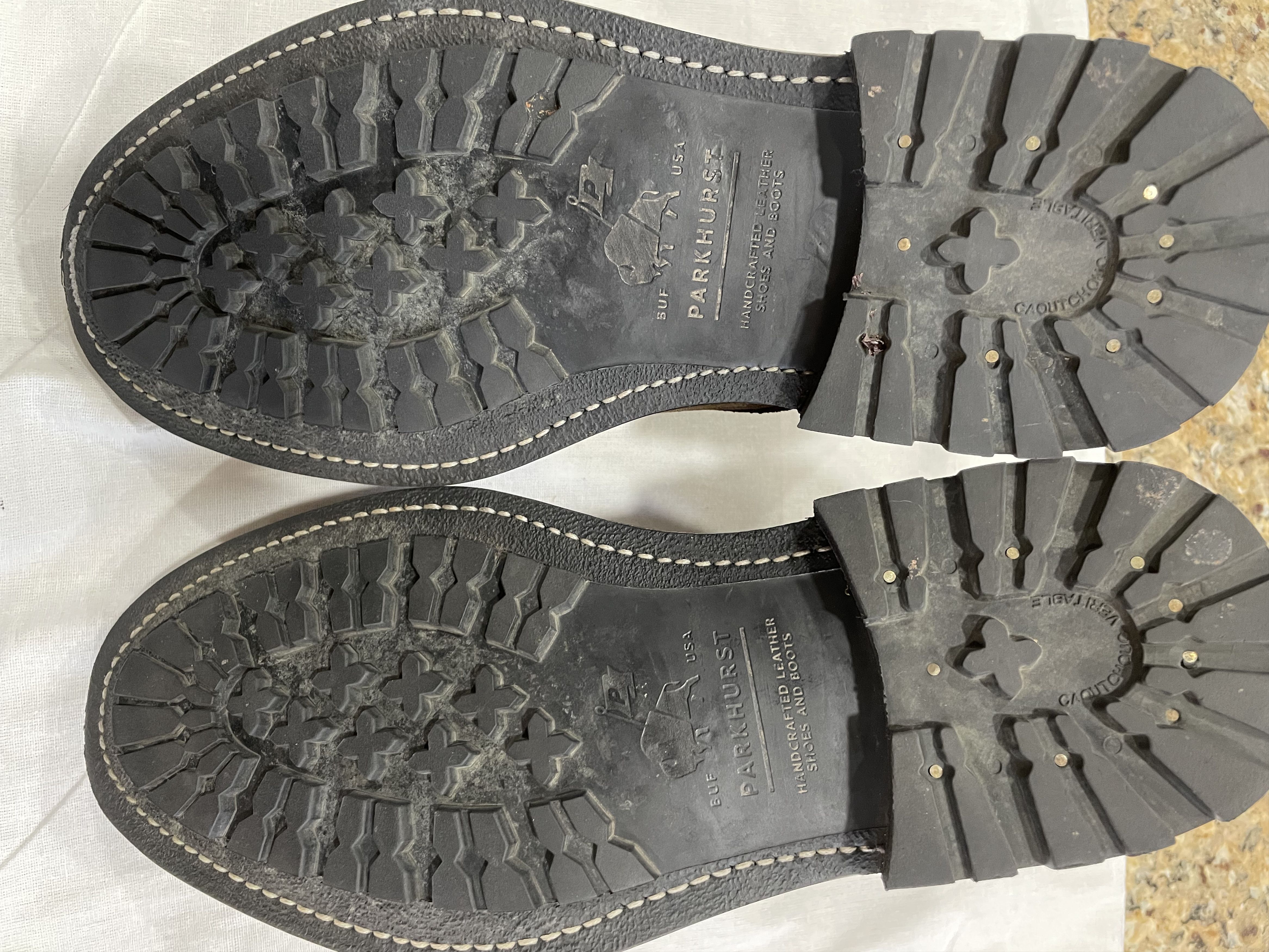 Parkhurst Parkhurst Allen Stitchdown in C.F. Stead Stone Waxed Mohawk Size US 8.5 / EU 41-42 - 7 Thumbnail