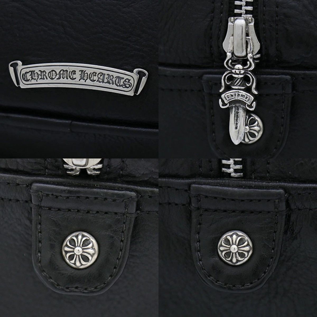 Chrome Hearts Chrome Hearts CEMETERY cross Patch GYM BAG Size ONE SIZE - 8 Thumbnail