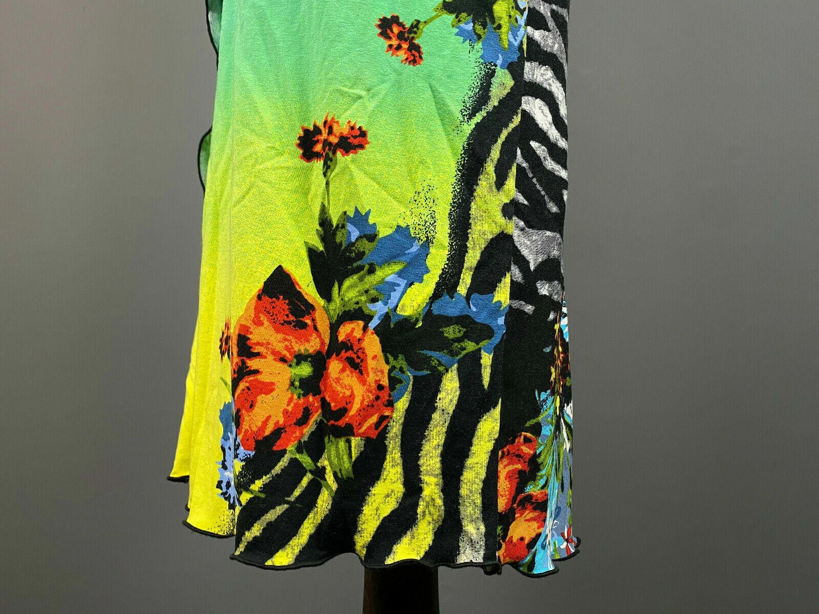 Designer Ladies Joseph Ribkoff Mulicolor Floral Dress Size 10 Size L / US 10 / IT 46 - 6 Thumbnail