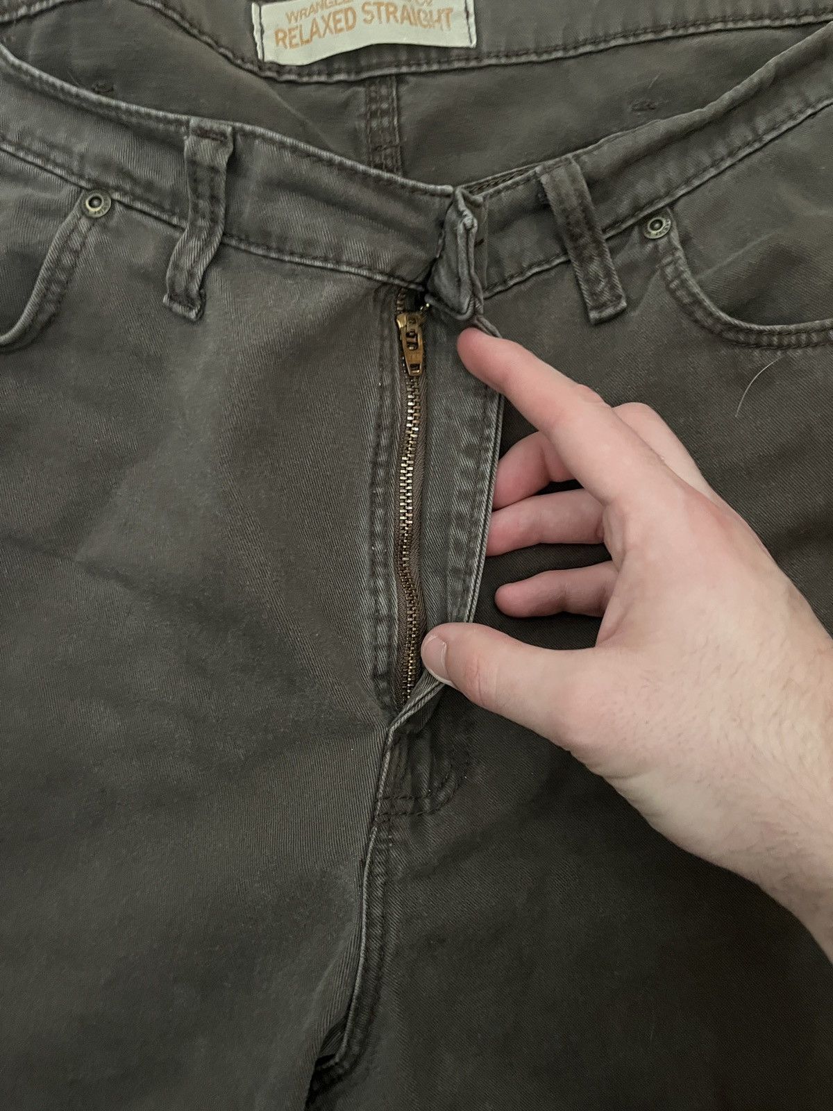 Wrangler Wranger Relaxed Straight Pants Size 38/30 Size US 38 / EU 54 - 4 Thumbnail
